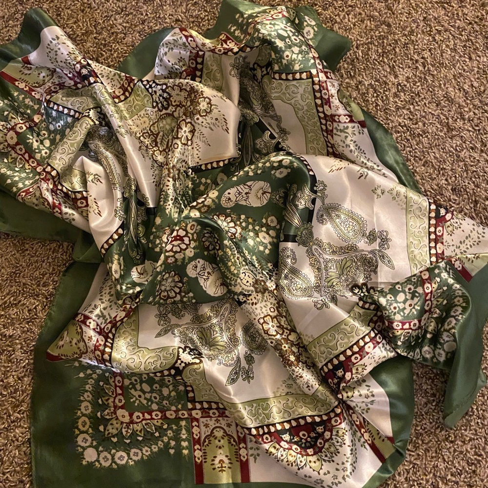 Satin Silk Scarf